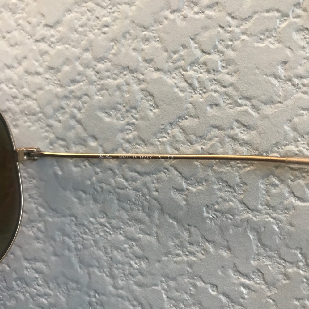 Pink and Gold aviator ray bans BEST OFFER - Picture 4 of 4